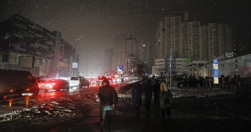 W Kijowie przywrócono dostawy wody, połowa mieszkańców ma ogrzewanie