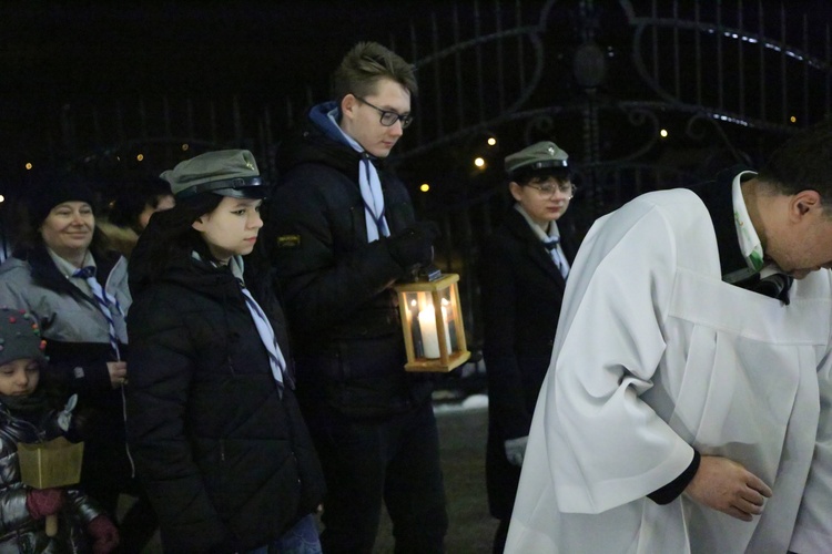 Betlejemskie Światło Pokoju w Tuchowie
