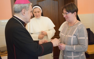 Spotkanie opłatkowe sióstr zakonnych.