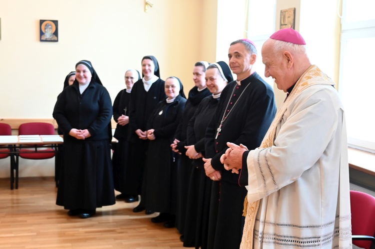 Spotkanie opłatkowe przełożonych sióstr zakonnych