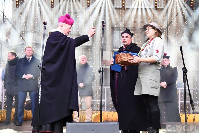 Wigilia na Starym Rynku w Zielonej Górze