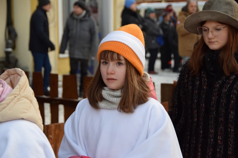 Świdnica. Jasełka w Rynku przygotowane przez MDK