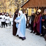 Świdnica. Jasełka w Rynku przygotowane przez MDK