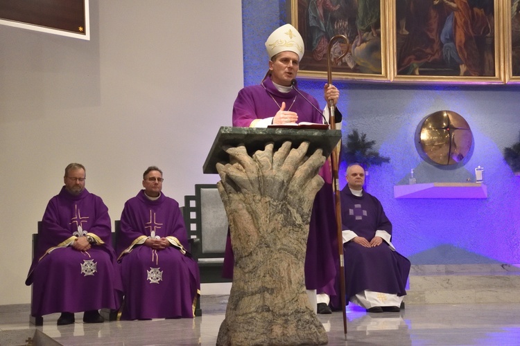 Spotkanie harcerzy w sanktuarium Matki Bożej Brzemiennej