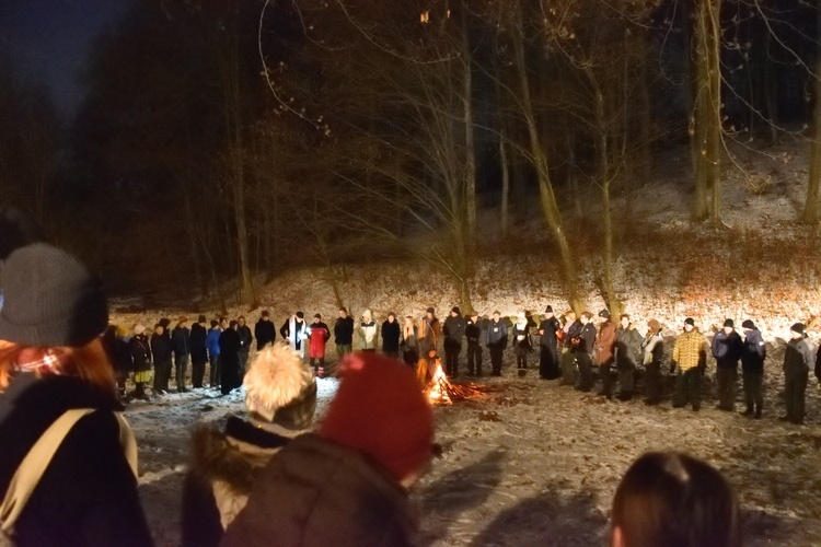 Spotkanie harcerzy w sanktuarium Matki Bożej Brzemiennej