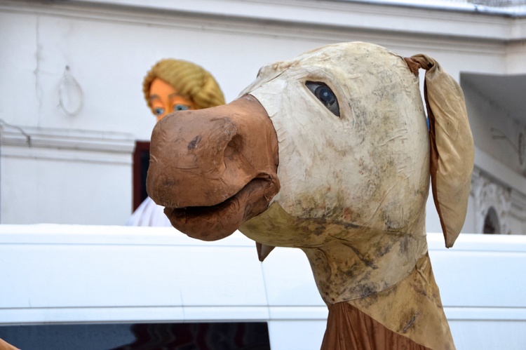 Gigantyczne jasełka w świdnickim Rynku