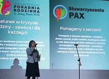 ▲	Wśród prężnie działających w regionie instytucji jest Specjalistyczna Poradnia Rodzinna im. Joanny Beretty-Molli z Lubina.