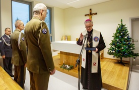 Poświęcenie kaplicy szpitala wojskowego w Legionowie