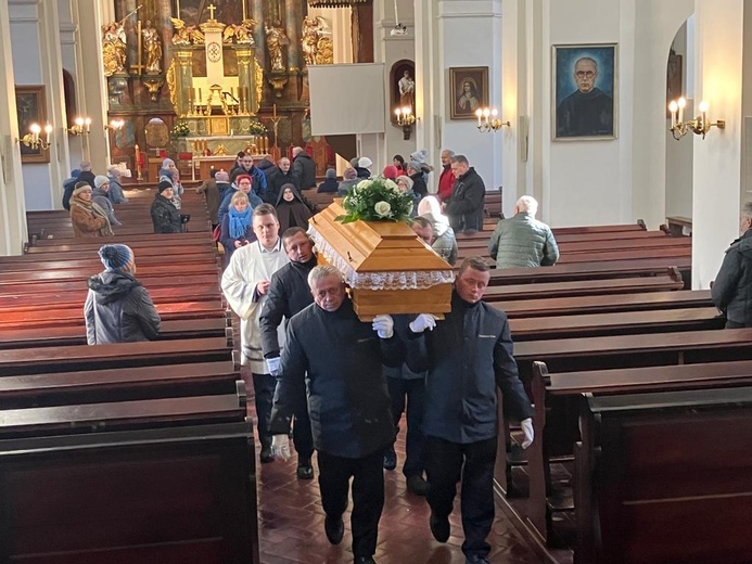 Uroczystości pogrzebowe s. Maksymiliany od Niepokalanej