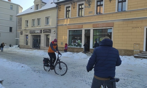 Tarnowskie Góry. "Rowerzyści są wszędzie". Kontraruch przy rynku, nowe drogi rowerowe