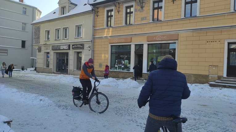 Tarnowskie Góry. "Rowerzyści są wszędzie". Kontraruch przy rynku, nowe drogi rowerowe