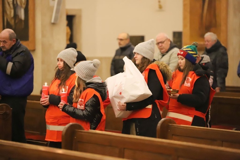 Wigilia Caritas dla osób samotnych i bezdomnych w Gorzowie Wlkp.