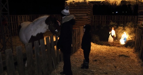 Grzymalin. Żywe Betlejem