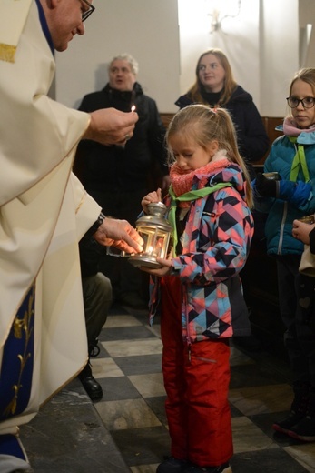 Betlejemskie Światło Pokoju w Opolu