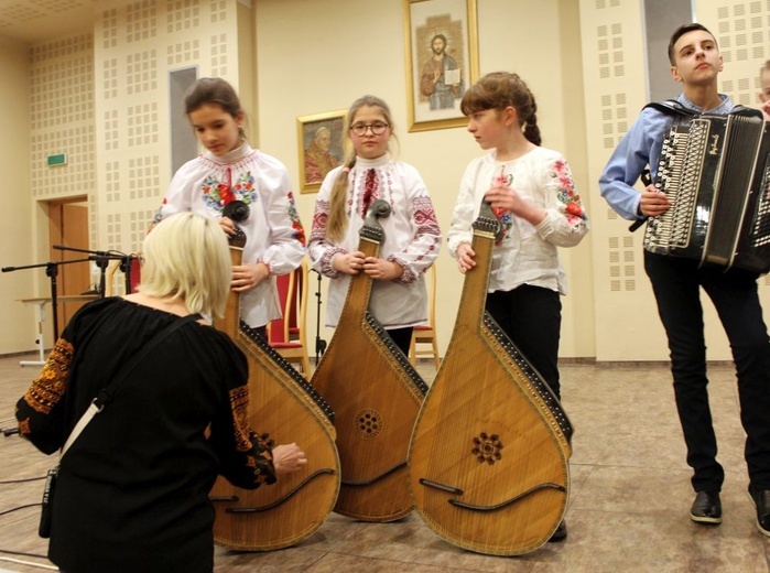 Koncert uczniów z Ukrainy