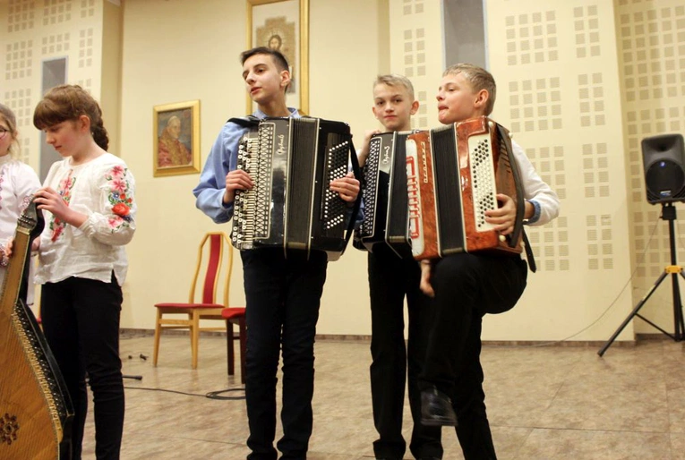 Koncert uczniów z Ukrainy