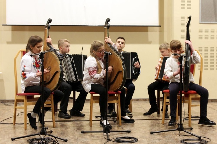 Koncert uczniów z Ukrainy