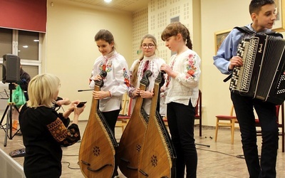 Koncert uczniów z Ukrainy