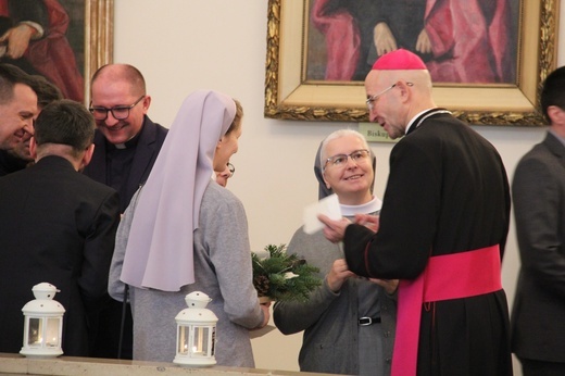 Spotkanie opłatkowe w kurii w Katowicach