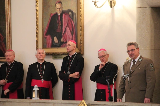 Spotkanie opłatkowe w kurii w Katowicach