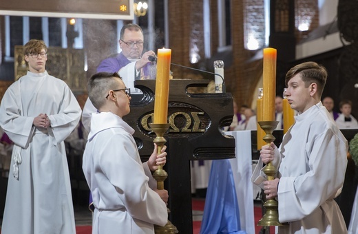 Pożegnanie bp. Werno w Kołobrzegu, cz. 1