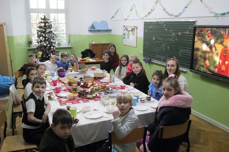 Wigilijnie w franciszkańskiej podstawówce