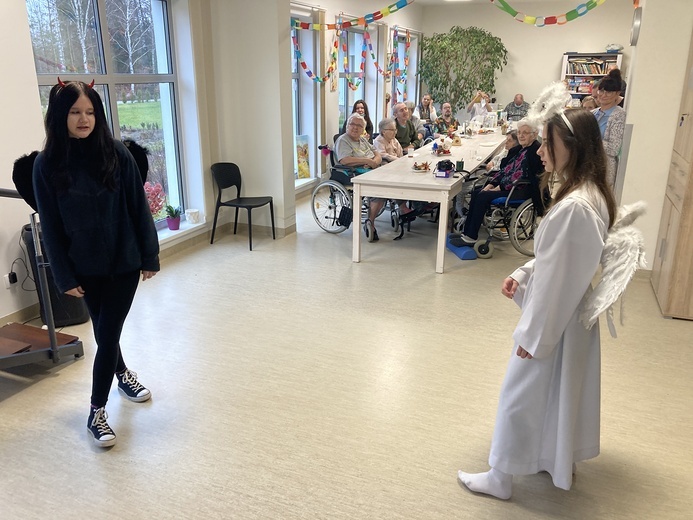 Jasełka w pilskim hospicjum 