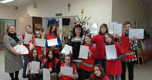 Z przedświąteczną wizytą w koszalińskim hospicjum 