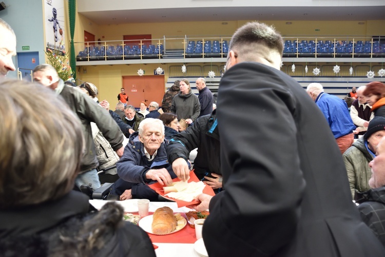 Sopocka Wigilia dla osób potrzebujących