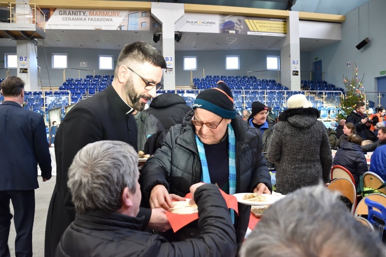 Sopocka Wigilia dla osób potrzebujących