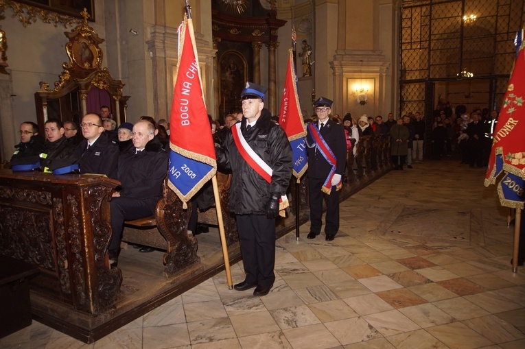 Pasterka służb mundurowych w Wambierzycach