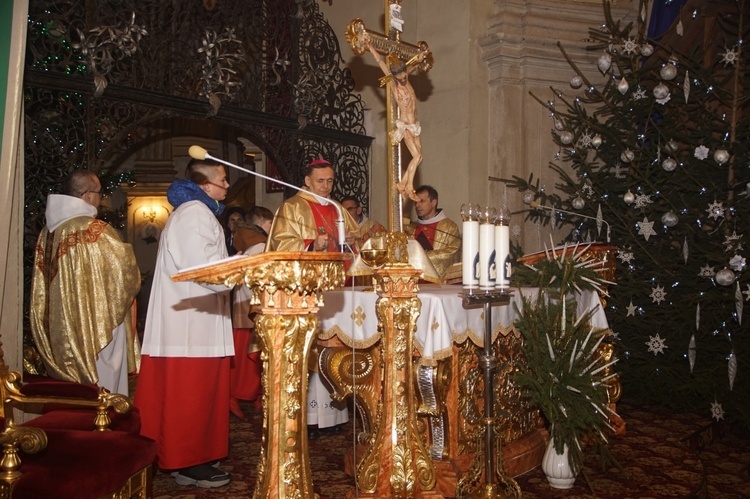 Pasterka służb mundurowych w Wambierzycach