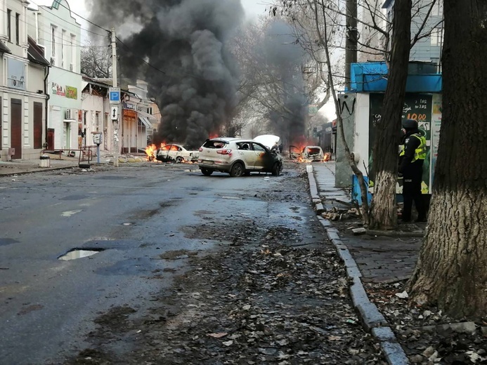 Wojska rosyjskie koncentrują się na budowie stanowisk obronnych na Ukrainie