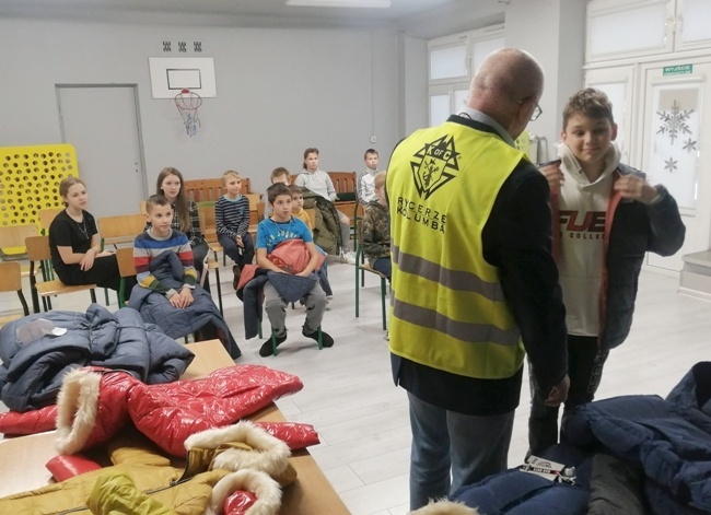 Zimowe kurtki od Rycerzy Kolumba