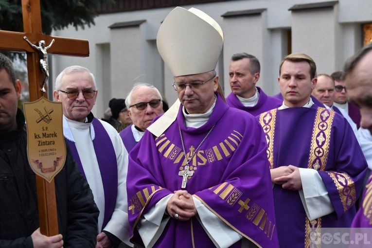 Pogrzeb śp. ks. Marka Zintary