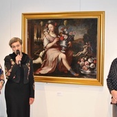 Wernisaż wystawy w Galerii Malarstwa Alfonsa Karpińskiego w Stalowej Woli.