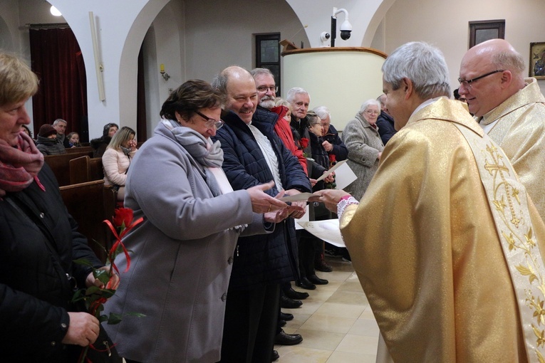 Jubileusze małżeńskie w parafii pw. Świętej Rodziny