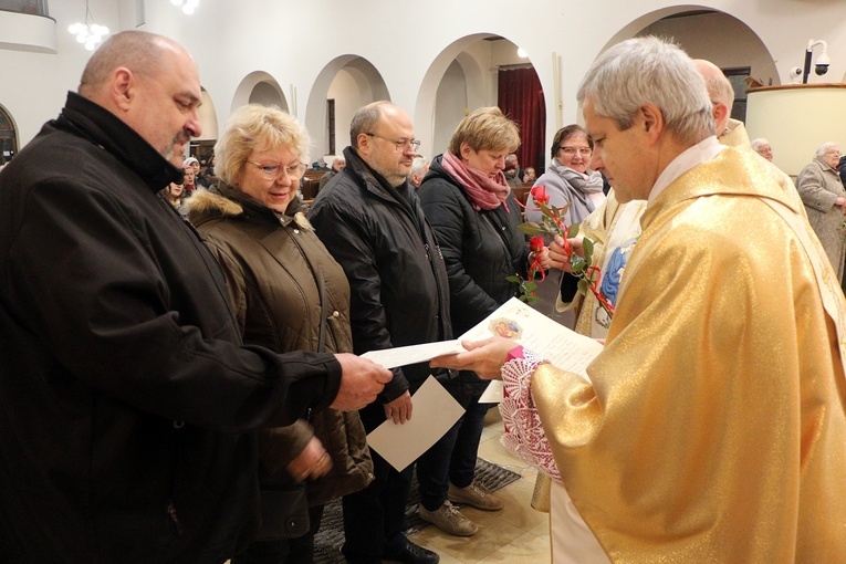 Jubileusze małżeńskie w parafii pw. Świętej Rodziny