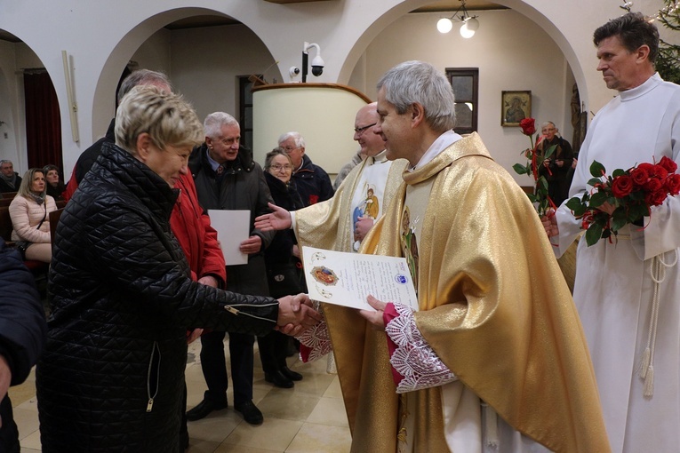 Jubileusze małżeńskie w parafii pw. Świętej Rodziny