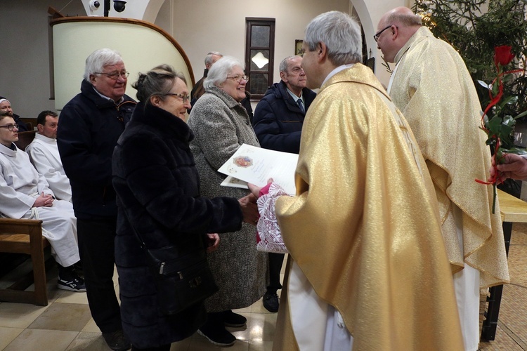 Jubileusze małżeńskie w parafii pw. Świętej Rodziny