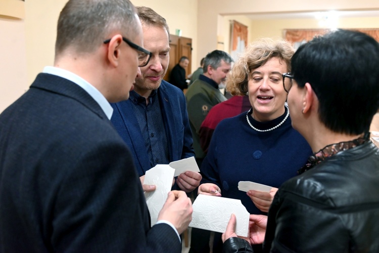 Spotkanie opłatkowe Duszpasterstwa Rodzin w diecezji świdnickiej