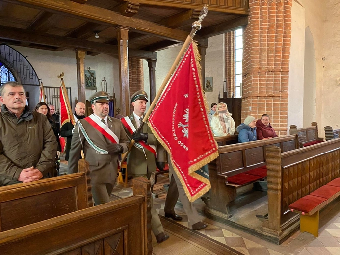 Modlitwa za Ojczyznę i poświęcenie pomnika w Ośnie Lubuskim