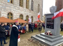 Modlitwa za Ojczyznę i poświęcenie pomnika w Ośnie Lubuskim