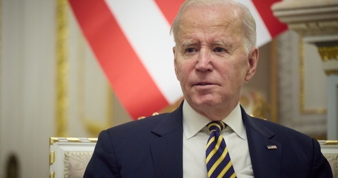 Joe Biden w oświadczeniu: jestem w Kijowie, by potwierdzić nasze niezachwiane wsparcie