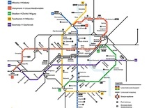 ▲	Do 2050 r. mamy mieć do dyspozycji aż pięć linii metra, ale żadna z nich nie dotrze na intensywnie rozbudowaną w kierunku Marek część Białołęki.