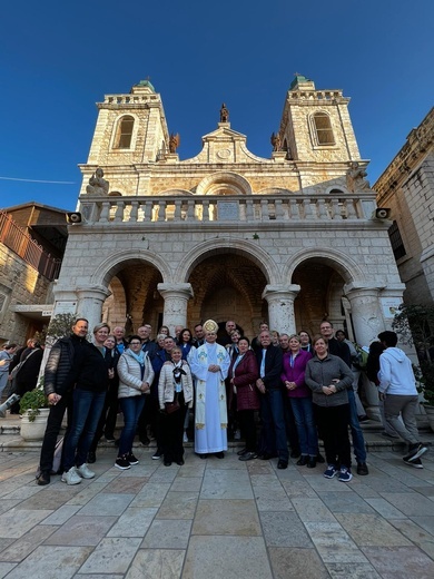 Pielgrzymka do Ziemi Świętej z bp. Adamem Bałabuchem