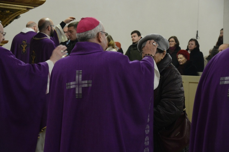 Liturgia stacyjna w pierwszym dniu Wielkiego Postu