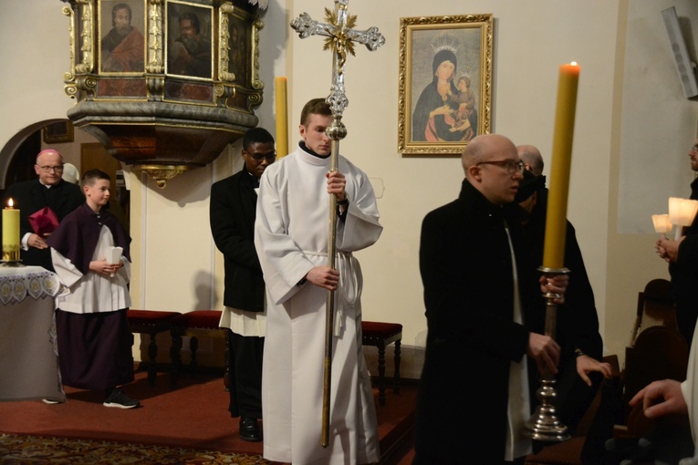 Liturgia stacyjna w pierwszym dniu Wielkiego Postu