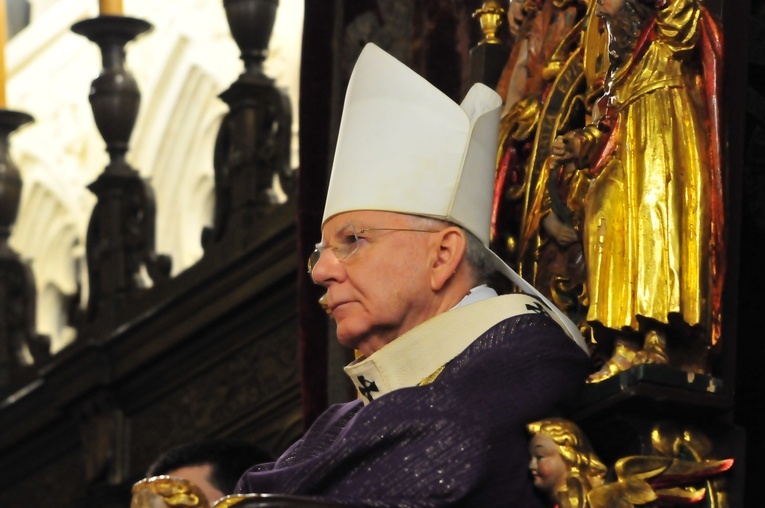 Środa Popielcowa w katedrze na Wawelu 2023