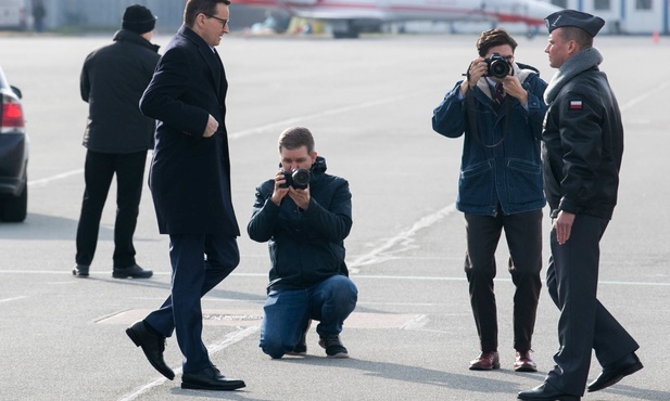 Premier Morawiecki przybył do Kopenhagi, gdzie spotka się z szefową duńskiego rządu Mette Frederiksen